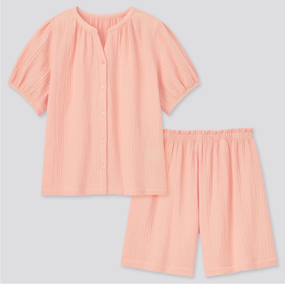 Uniqlo Double Gauze Pajama Set